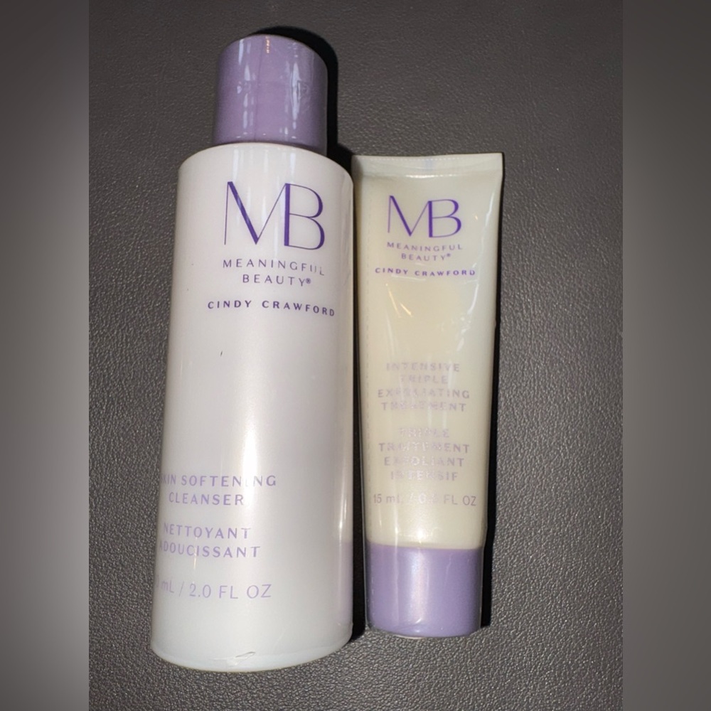 Meaningful Beauty Skin Softening Cleanser and Exfoliating Treatment